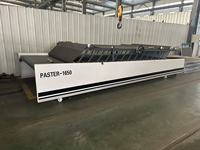 Máquina laminadora automática de alta velocidad de 3/5/7 capas para flautas, máquina eléctrica para pegado y laminación de tableros
