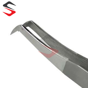 Pince à cils à poignée en diamant, Extension de cils en acier inoxydable, testée à la main - Product Image 2