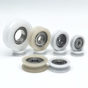 Roda Plástica em U, Material POM <span class=keywords><strong>Nylon</strong></span> PA66, Baixo Ruído, Resistente ao Desgaste, Polia com Deslizamento Suave - Product Image 5