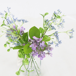 Año Nuevo Día DE LA MADRE Acción de Gracias Año Nuevo chino Moldeado por inyección Pequeñas flores Plantación Pegamento Botellas de agua conservadas - Product Image 3