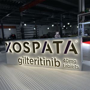 Tùy chỉnh <span class=keywords><strong>3D</strong></span> tường biểu tượng dấu hiệu chữ tròn lightbox thép không gỉ quảng cáo ánh sáng Hộp - Product Image 5