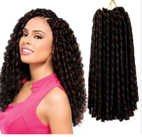Cheveux Humains Brésiliens Bouclés Afro Non Traités pour Tissage, Double Trame, Extensions de Cheveux, Perruques, Cabello Humano