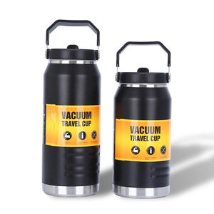 Gobelet isotherme en acier inoxydable 304 de grande capacité de style américain personnalisé et gobelet à eau sous vide portable - Product Image 4
