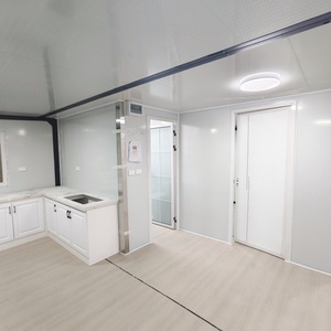 Casa Prefabricada <span class=keywords><strong>de</strong></span> Acero para Negocios, Apilable, <span class=keywords><strong>de</strong></span> 30 pies, Tipo Hotel, Doble, 20x20, Expandible, Bemod - Product Image 4