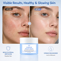 Crème hydratante pour le visage au céramide personnalisée OEM avec acide hyaluronique, niacinamide, réparation de la barrière cutanée, taches brunes, certifiée GMP, 30g