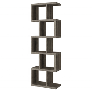 Estantería y estantería de madera de 6 niveles, estantería industrial abierta, estantería de almacenamiento para libros para sala de estar, <span class=keywords><strong>librero</strong></span> - Product Image 2