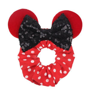 2025 nueva llegada moda Mickey diadema mujer <span class=keywords><strong>maquillaje</strong></span> lavado Scrunchies chica <span class=keywords><strong>Minnie</strong></span> arco ratón oreja diadema accesorio para el cabello diadema - Product Image 4
