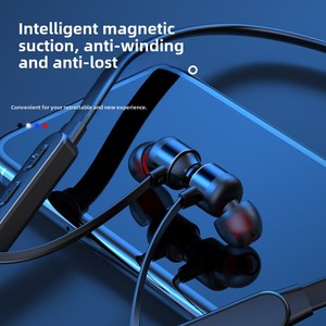 Bán buôn JL Chipset trong tai Neckband Earbuds với 5.0 cho <span class=keywords><strong>Bluetooth</strong></span> hiển thị kỹ thuật số LED chỉ số pin thể thao chạy tai nghe - Product Image 5