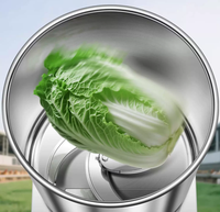 Coupe-aliments multifonctionnel pour ferme avicole, trancheuse industrielle commerciale en acier inoxydable, hachoir électrique manuel pour légumes