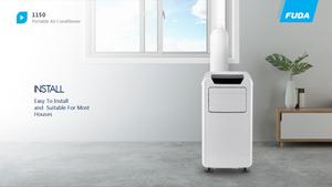 Aire Acondicionado Portátil de 9000 BTU, Climatizador Móvil para el Hogar con Deshumidificador y Modo Ventilador, Wifi Tuya Fdp26-1150r5, Unidad de Aire Acondicionado Portátil - Product Image 6