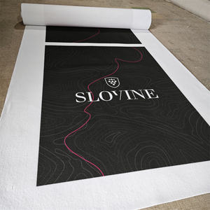 Tappeto esterno interno personalizzato con Logo aziendale e colori per le celebrazioni per l'evento del centro commerciale spettacolo di nozze - Product Image 4