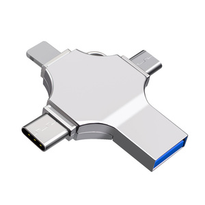 4 trong 1 <span class=keywords><strong>USB</strong></span> Flash Drive 32GB Pendrive 64GB Memory Stick 8GB Flash Drive 16GB <span class=keywords><strong>USB</strong></span> thiết bị cho món quà tưởng niệm 128GB CLE <span class=keywords><strong>USB</strong></span> - Product Image 3