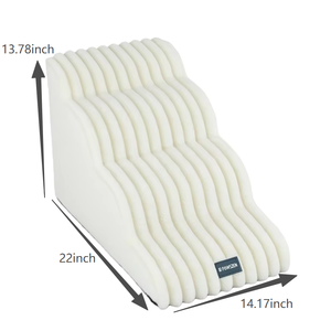 Escaliers pour animaux de compagnie en mousse antidérapante haute densité, confortables, durables et stables, pour chiens de petite taille - Product Image 2