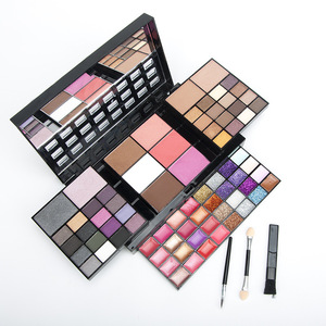 <span class=keywords><strong>Set</strong></span> Trucco Vegano Completo per <span class=keywords><strong>Donna</strong></span> All'Ingrosso: Blush e Palette Ombretti Opachi Tutto-in-Uno in Confezione Regalo Cosmetica - Product Image 4
