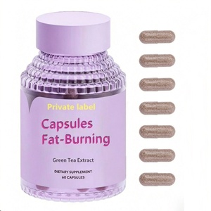 Quemador de Grasa Abdominal, Suplemento Herbal, Cápsulas para Quemar Grasa Abdominal, Cápsulas Adelgazantes para Pérdida de Peso - Product Image 1