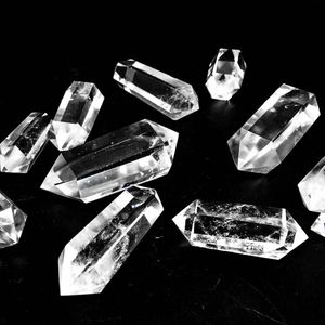 Bán Buôn Tự Nhiên Rõ Ràng Thạch Anh Mini Điểm Đôi Đánh Bóng Tinh Thể Nhỏ Tháp Chữa Bệnh Pha Lê Wands Cho Trang Trí Nội Thất - Product Image 2