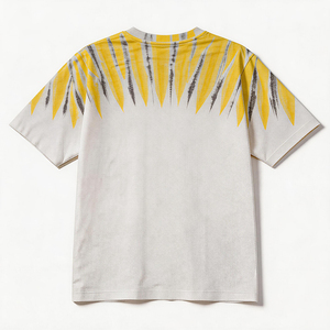 T-Shirt Tie Dye HuaYi GOTS&OEKO-TEX, Abbigliamento Urbano Premium e Moda Streetwear, 100% <span class=keywords><strong>Cotone</strong></span> Morbido Traspirante, Maglietta Oversize Personalizzata - Product Image 3