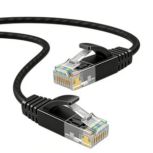 Câble Ethernet Cat6 Slim UTP D-sunty, 24AWG/26AWG/28AWG, cuivre pur, non blindé, haute vitesse, RJ45, cordon de raccordement LAN, 1m, données - Product Image 4