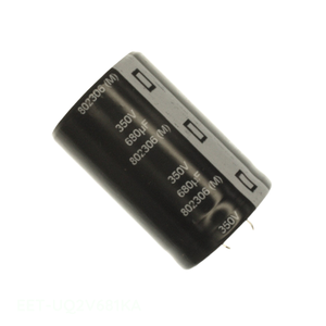Condensateur original 680 uF à montage traversant EET-UQ2V681KA CAP ALUM 680UF 20% 350V SNAP TH - Product Image 1