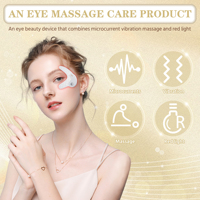 Patchs de beauté pour les yeux à microcourant et vibration, lumière rouge, pour massage oculaire à domicile – Fournisseur d'usine en gros
