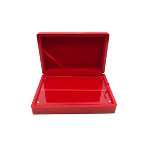 Caja de joyería de madera hecha a medida, rectangular, de 6 mm de grosor, hecha a mano para joyas, relojes y gafas. - Product Image 1