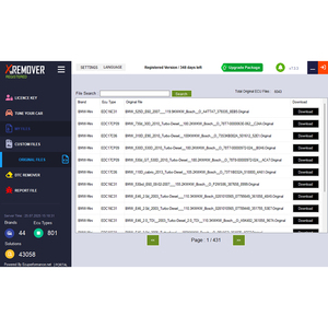 [Kaufen Sie <span class=keywords><strong>6</strong></span> Monate und erhalten Sie 1 Monat kostenlos] Xremover DTC Chip Tuning <span class=keywords><strong>Software</strong></span> Lizenz Basisversion 5 Abgestimmt Dateien pro Tag Unterstützt Stufe 1 - Product Image 4