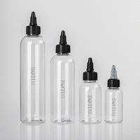 Hot Sale Empty Transparent 20ml 30ml 50ml 60ml 100ml 200ml 250ml 300ml Olive Hair Oil Squeeze Dropper Applicator Bottle