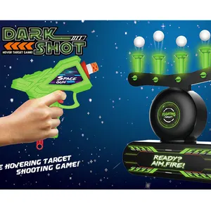 2 in1 luminoso elettrico hover shot target practice e Target Set Shot toys floating ball shooting game con 2 pistole a proiettili morbidi