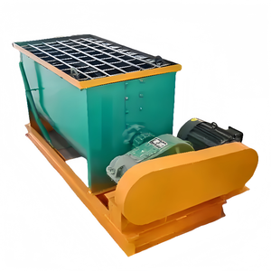 304 stainless steel professional <b>mixer</b> horizontal high precision large batch horizontal ribbon <b>mixer</b> - Product Image 6