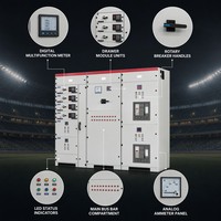 Série professionnelle de disjoncteurs de distribution d'énergie 380V de type extractible avec isolation de maintenance pour MCC industriels