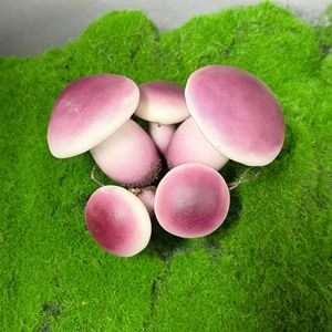 Champignons artificiels Meng Jie 10cm-30cm en mousse plastique, faits à la main, pour la simulation et la décoration de l'aménagement paysager, des vitrines et des escaliers - Product Image 2