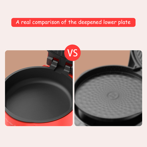 Machine de chauffage double face Barbecue Grill Hot Pot Steak Fry Crepe Pancake Pizza Four Electric Griddle Baking Pan Deepen Cooker - Product Image 5