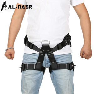 Al-Nasr Half Body Safety Harness Steel D-<b>ring</b> <b>Adjustable</b> Quick Connect Polyester One <b>Size</b> For Climbing Rescue - Product Image 3