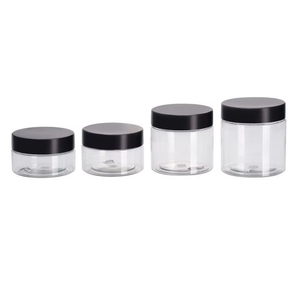 卸売カスタム食品グレードPET密封容器 - スパイス、ナッツ、蜂蜜の保管用丸型ジャー - Product Image 2