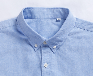 Commercio all'ingrosso in cotone 100% Oxford camicia da uomo manica lunga Casual formale, vestibilità regolare, <span class=keywords><strong>camicie</strong></span> da uomo - Product Image 3