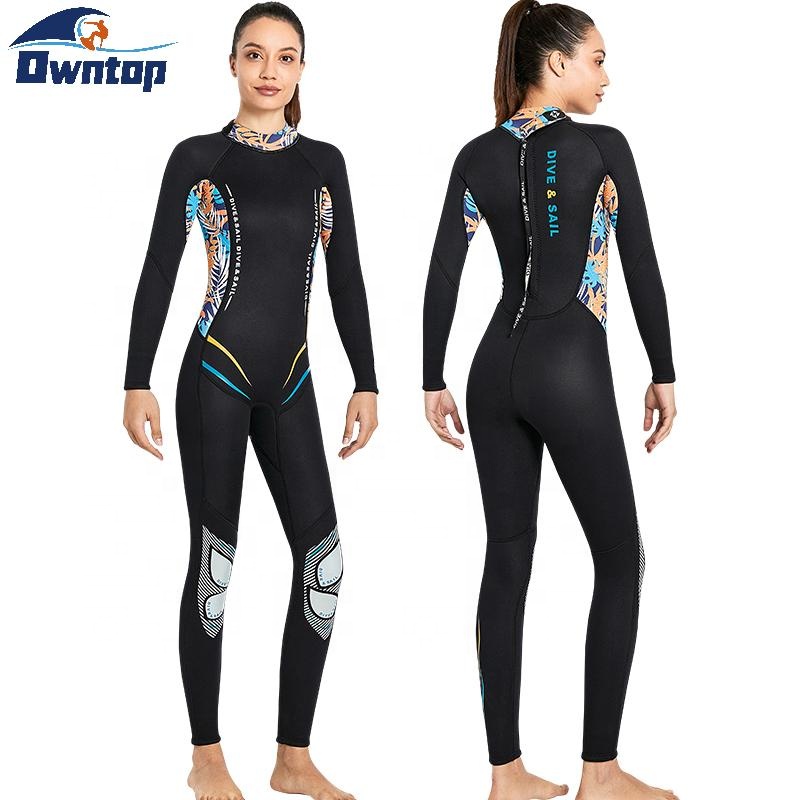 Traje de neopreno de una pieza para mujer traje de esnórquel ropa de surf de piel lisa de Medusa Traje de neopreno de una pieza para mujer traje de esnórquel ropa de surf de piel lisa de Medusa