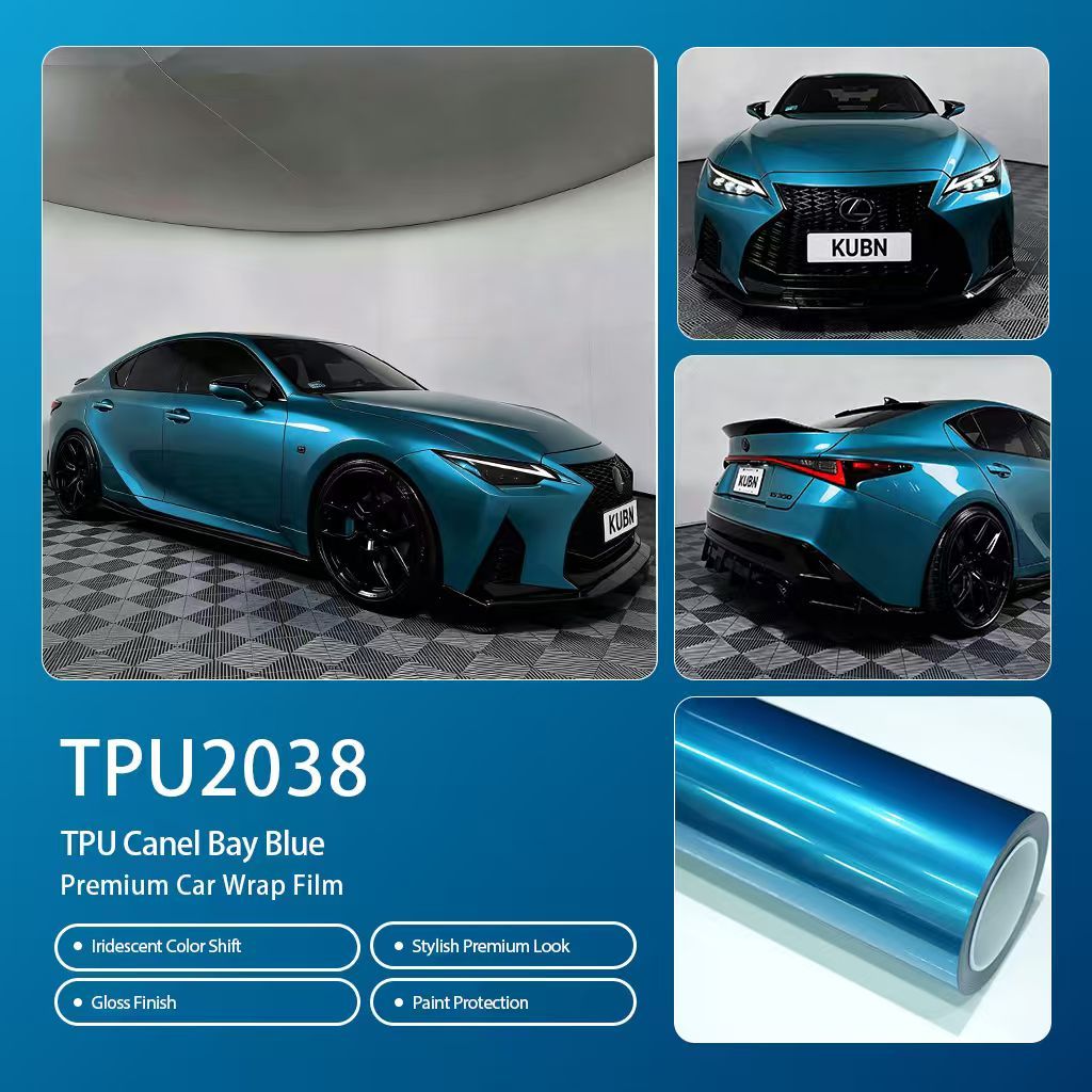 2038-TPU Bleu baie de Canel