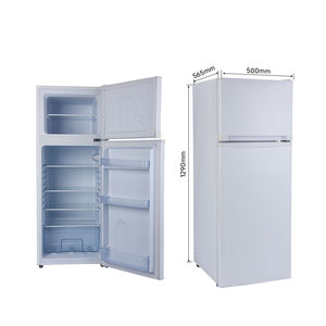 Réfrigérateur R134a 24V à congélateur supérieur 178L pour aliments et boissons, rechargeable à énergie solaire pour usage domestique - Product Image 2