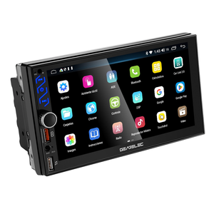 Autoradio de Excelente Calidad, 64G, 2 Din, GPS, BT, Multimedia, Reproductor Estéreo de 14 Funciones, Pantalla Táctil de 7 Pulgadas, Radio para Auto WINCE con CarPlay - Product Image 1
