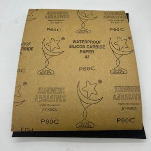 Venta Directa de Fábrica, Papel de <span class=keywords><strong>Lija</strong></span> de Carburo de Silicio, Grado C, P60C, Personalizado en China - Product Image 4