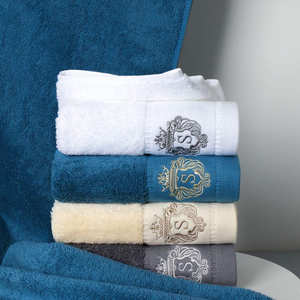 Custom Logo 34*74cm 50*100cm 70*140cm 100% Cotton Quick-Dry Solid Color Hotel & Home Use <b>Towel</b> <b>Set</b>-Wholesale Gift - Product Image 4