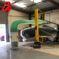 Cabine de Peinture Mobile Baies PVC Peinture Armoire Voiture Portable Salle de Préparation Automobile station de préparation SY-3000