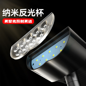 Solar Garden <b>Light</b> Led Wall Mount Water Resistant Mono Si Solar Powered 12V Outdoor Lawn <b>Tree</b> Lighting - Product Image 1
