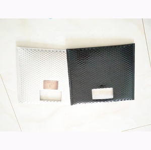 Rose Gold Aluminium Foil <strong>Bubble</strong> <strong>Bag</strong> With Handle and Metal Tag - Product Image 6