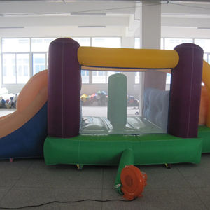 Châteaux gonflables en nylon avec toboggan et tunnel pour le plaisir des enfants dans les parcs d'aventure ou les garderies - Product Image 1