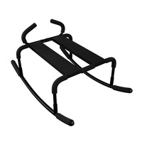 Fauteuil à bascule en acier pour adultes, idéal pour l'équitation - Utilisation multifonctionnelle pour couple
