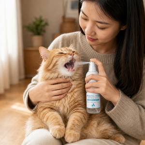<span class=keywords><strong>Spray</strong></span> Rimuovi Tartaro e Placca Senza Spazzolino con Estratti Vegetali e Probiotici per la Cura Dentale degli Animali Domestici, Liquido per la Pulizia dei Denti e l'Alito Fresco per Cani e Gatti - Product Image 6