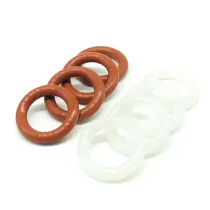 Hoge Kwaliteit Wit O-Ring Voedsel Diameter 40Mm Snelkookpan Siliconen Rubber O-Ring 3.4 Mm 2.4mm Dik Rubber O-Ring