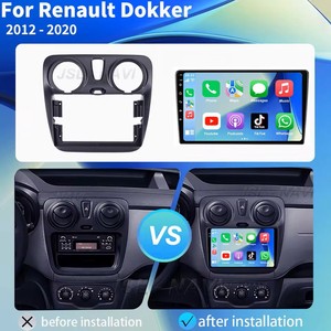 Lecteur DVD <span class=keywords><strong>de</strong></span> voiture pour Renault <span class=keywords><strong>Dacia</strong></span> <span class=keywords><strong>Lodgy</strong></span> avec système <span class=keywords><strong>de</strong></span> navigation, Android Auto, CarPlay, écran IPS, caméra <span class=keywords><strong>de</strong></span> recul - Product Image 2