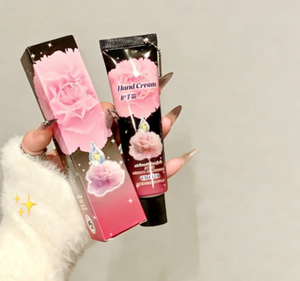 Crème pour les mains parfumée thaïlandaise PEACH JO+ UD, crème pour les mains parfumée à la pivoine noire, hydratante et nourrissante - Product Image 4